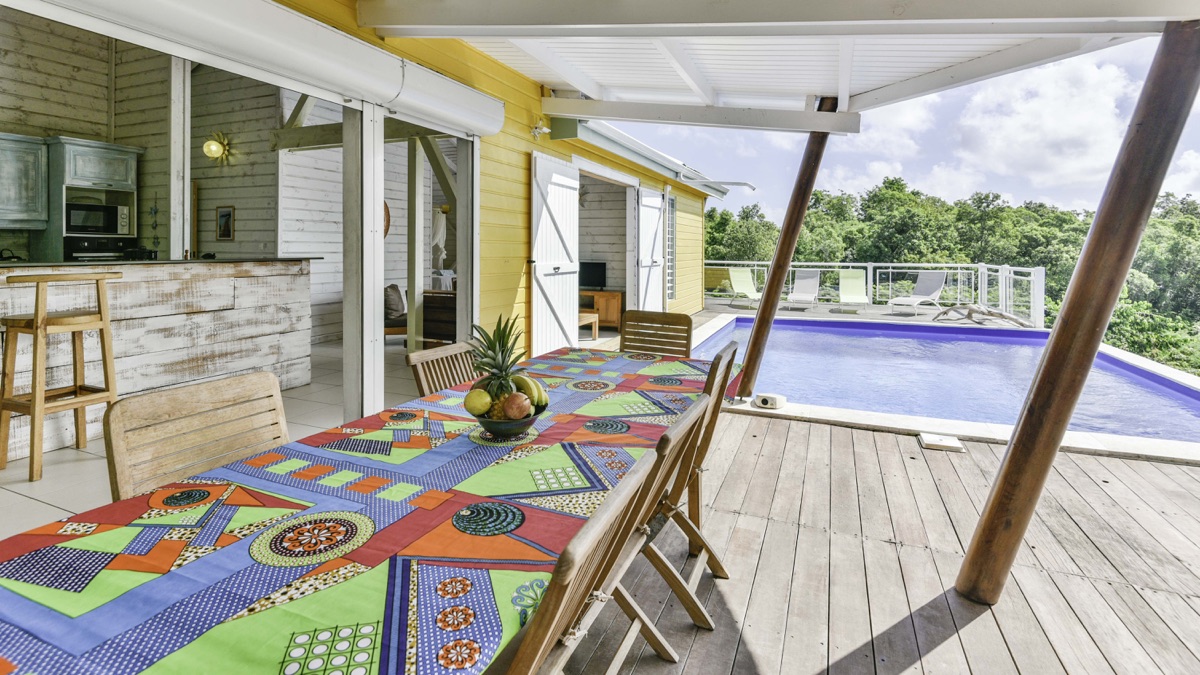 ⓵ Location Vacances Marie Galante Villa Coco